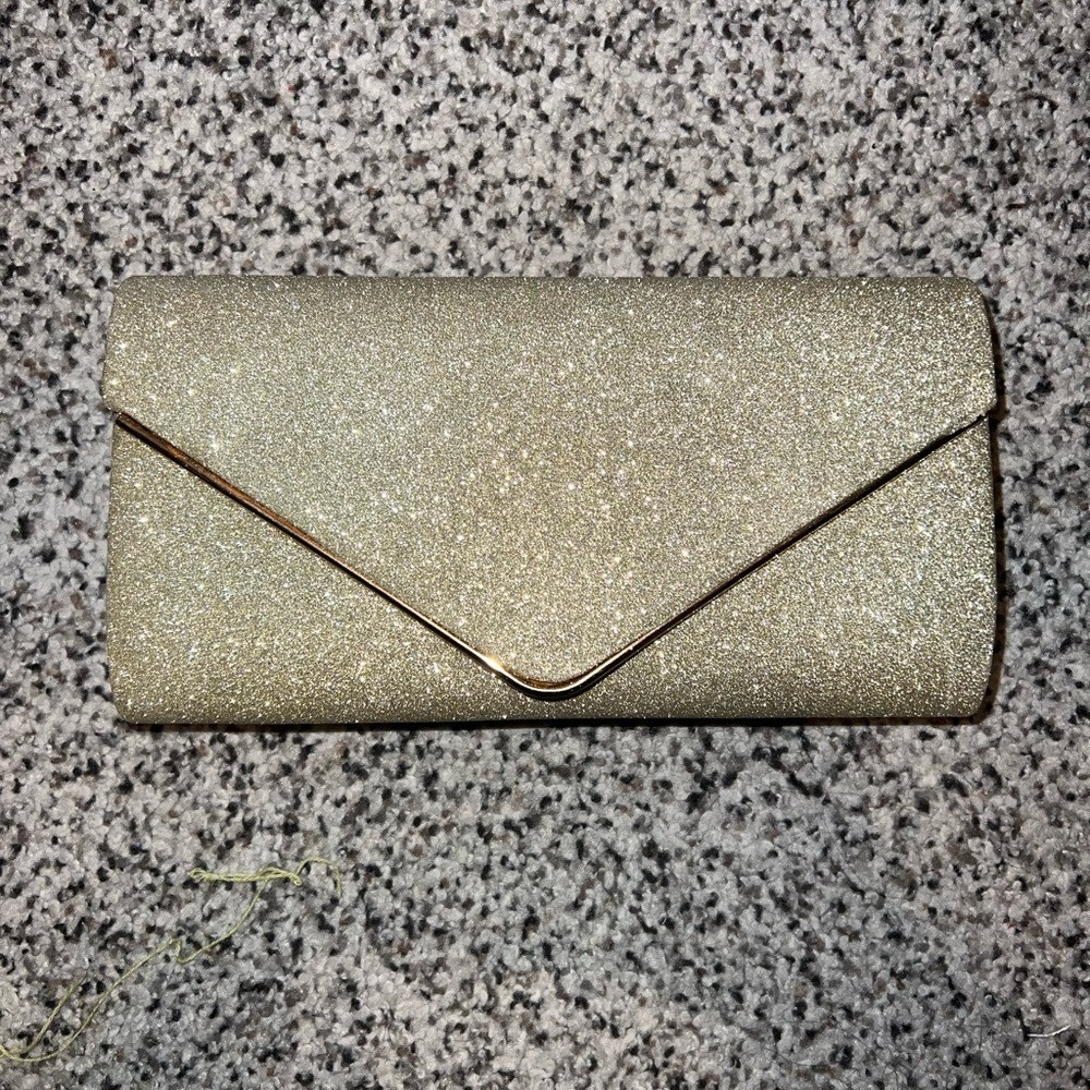 Gold clutch